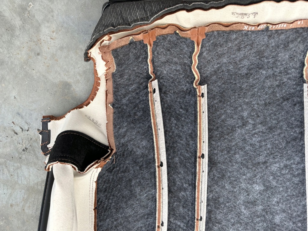 фото №12, Кожа спинка сиденье перед audi q7 4m valcona