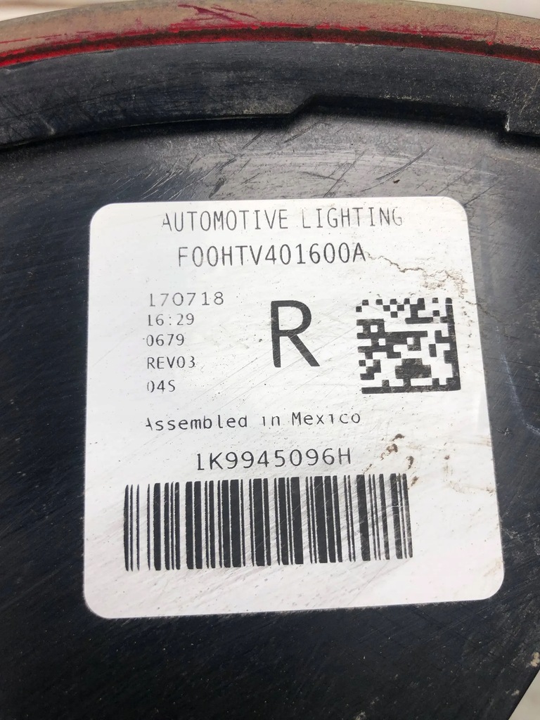 фото №6, Лампа правий задня vw golf vi kombi 1k9945096h