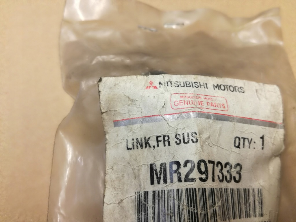 фото №1, Соединитель стабилизатора левый mitsubishi mr297333