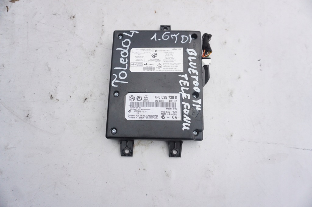 фото №1, Модуль блок керування bluetooth 7p6035730k volkswagen audi