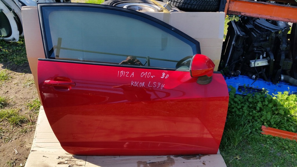 фото №1, Дверь p/l seat ibiza 4 ls3h