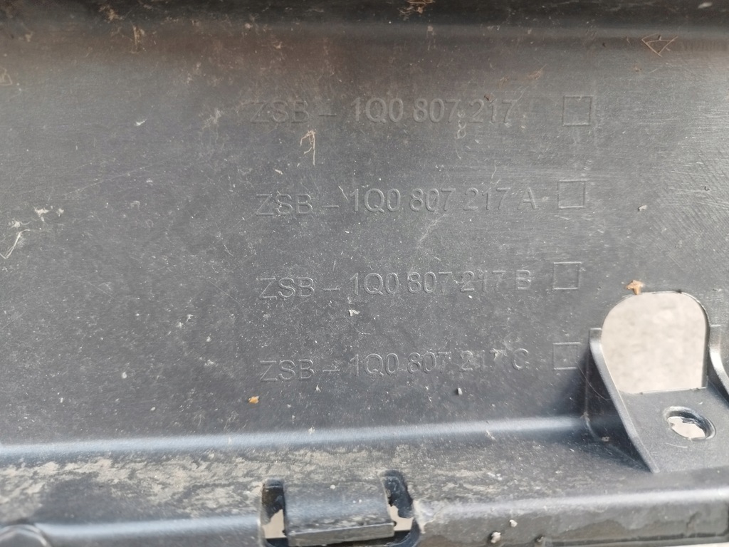 фото №6, Vw eos 1q0 przed lift бампер передній 1q0807217