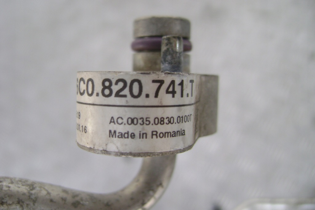 фото №2, Skoda rapid - шланг кондиціонера 6c0820741t