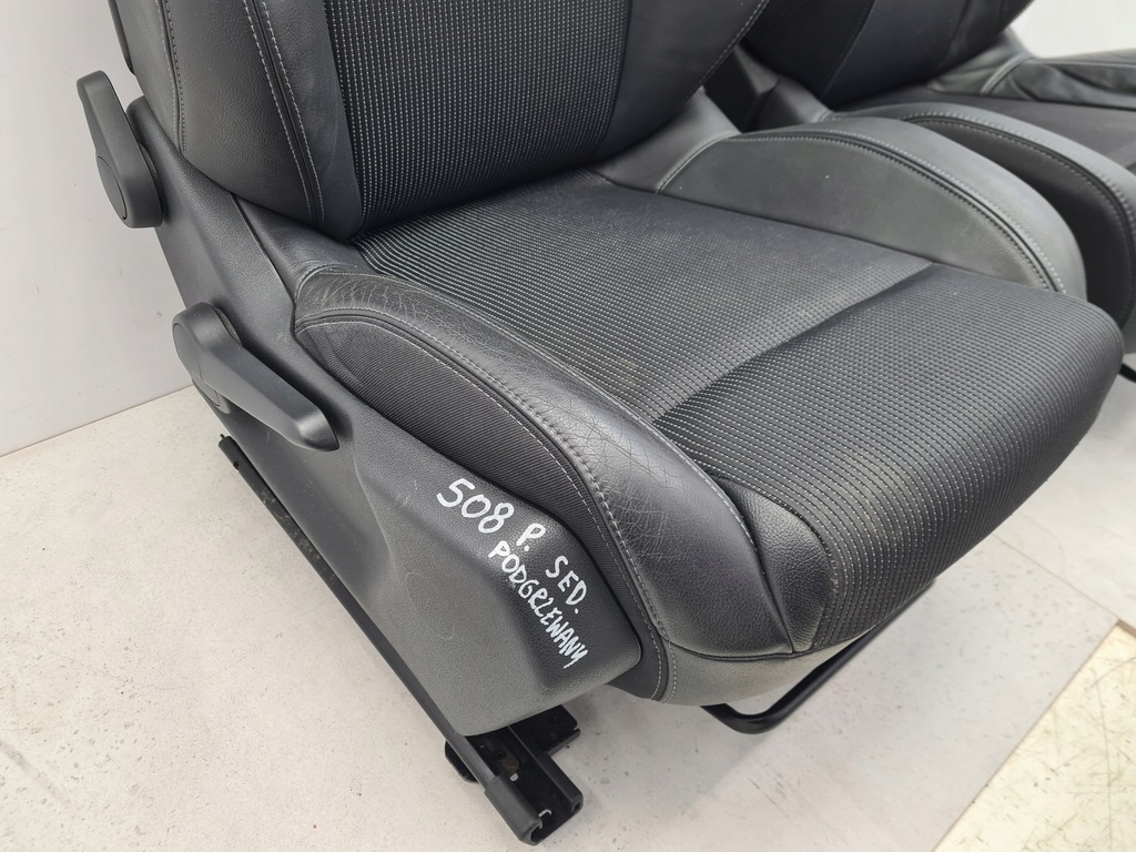 фото №11, Peugeot 508 sedan сидіння заднє сидіння напівшкіра підігрів