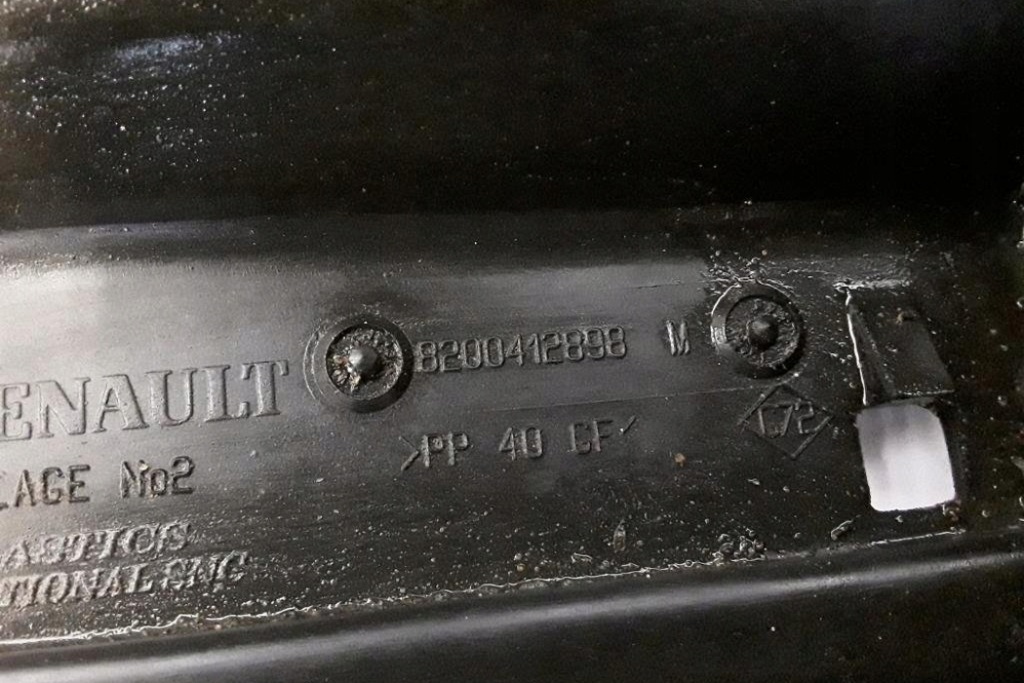 фото №1, Кронштейн аккумулятор renault espace iv jk0/1_ 8200412898 2.2l дизель 102kw