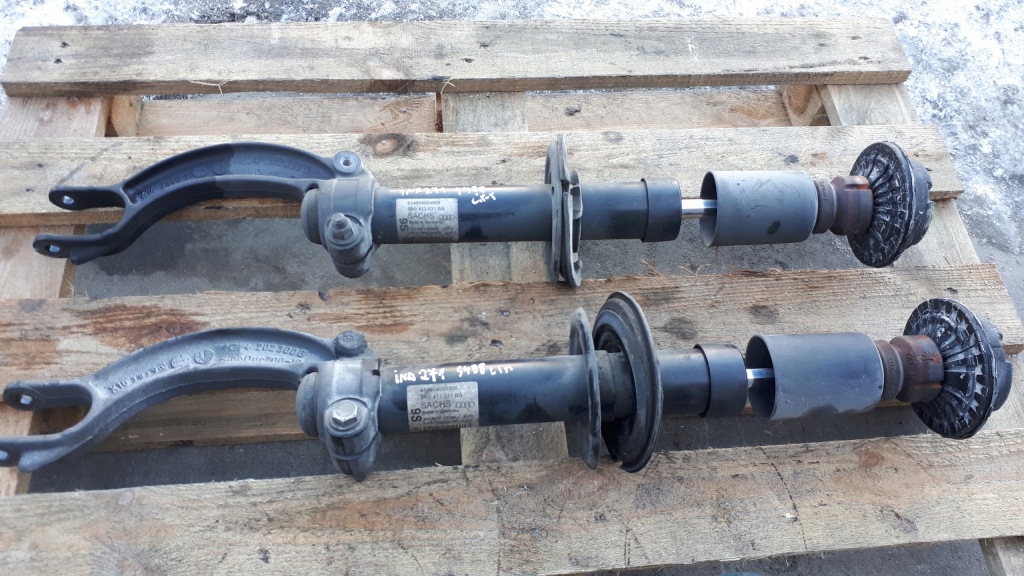 фото №1, S4 b8 lift a4 амортизатор перед левый правый 2x a5