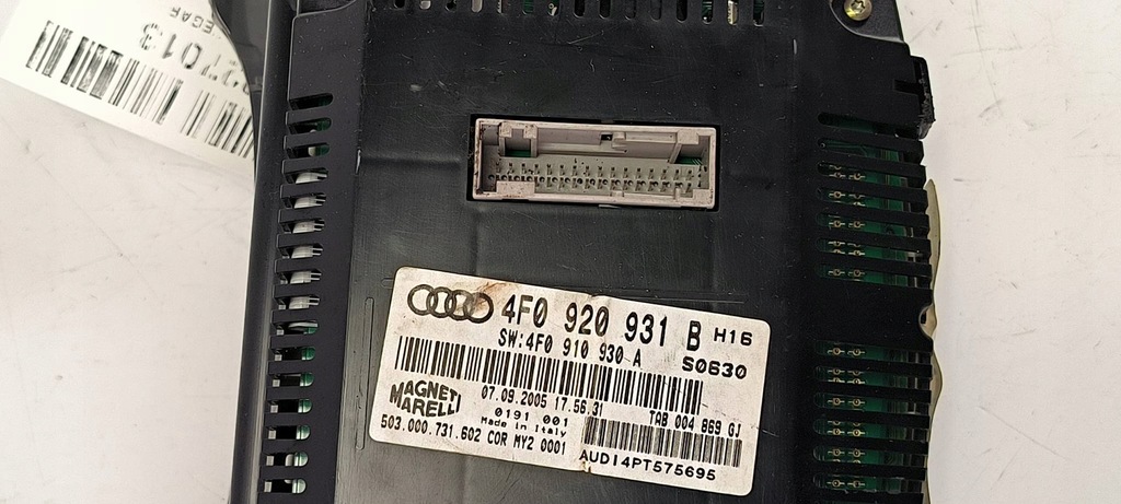 фото №8, Лічильник приладова панель 4f0920931b audi a6 c6