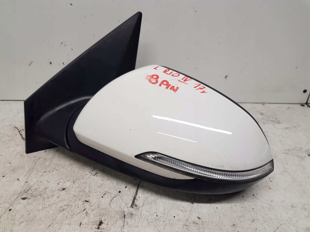 фото №8, Kia rio iv v зеркало правое 8-pin цвет ud 2019r