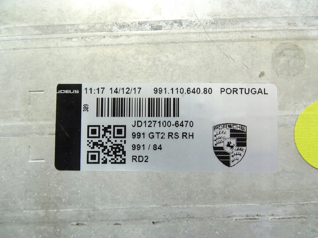 фото №7, Porsche 911 991 gt2 rs интеркулер