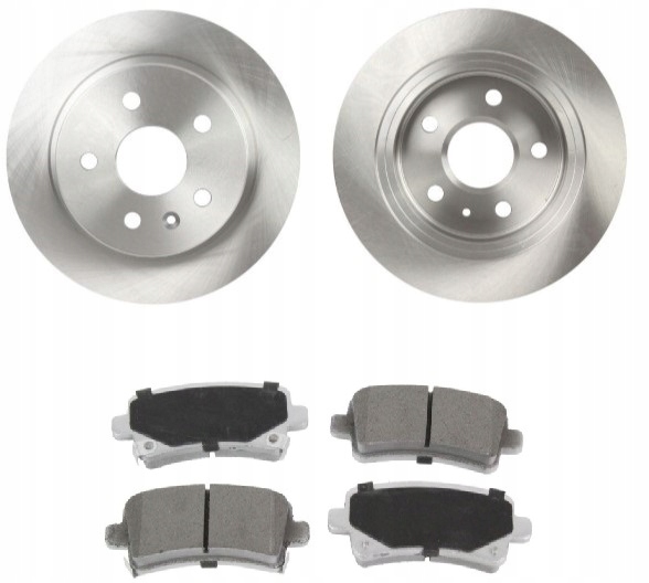 фото №1, Тормозные диски задняя + тормозные колодки opel insignia a chevrolet malibu saab 9-5 диск 16