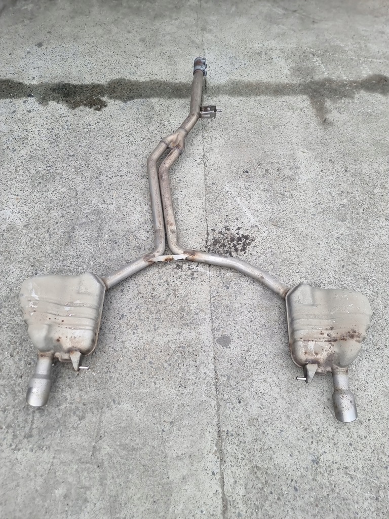 фото №1, Audi a4 b8 kombi выхлоп труба гаситель 2.7 tdi