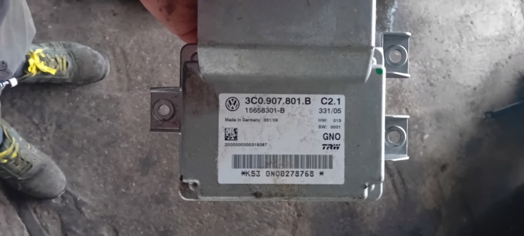 фото №1, Vw passat b6 модуль тормоза ручного 3c0907801b