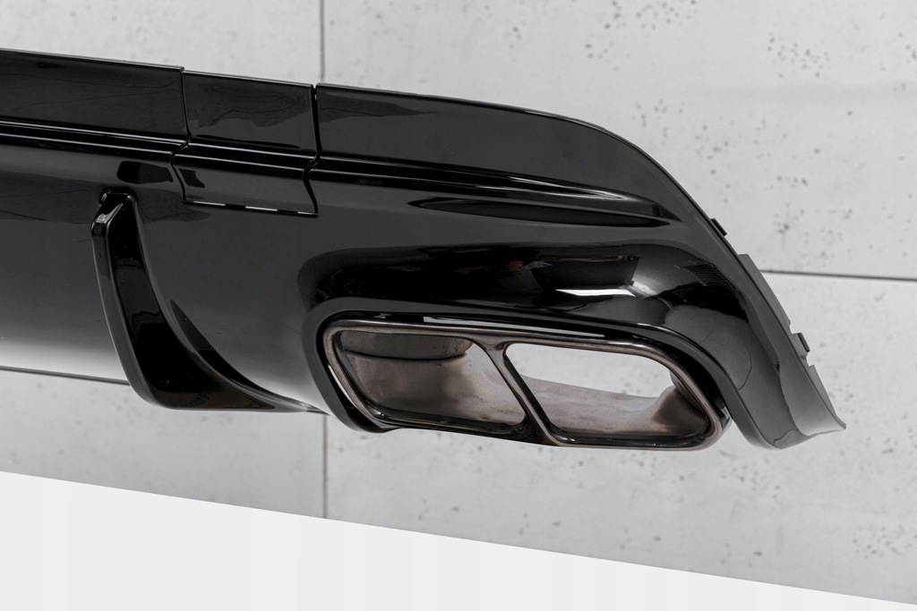 фото №12, Mercedes cla c117 w117 2017-2019 диффузор задний набор stylizujący na amg