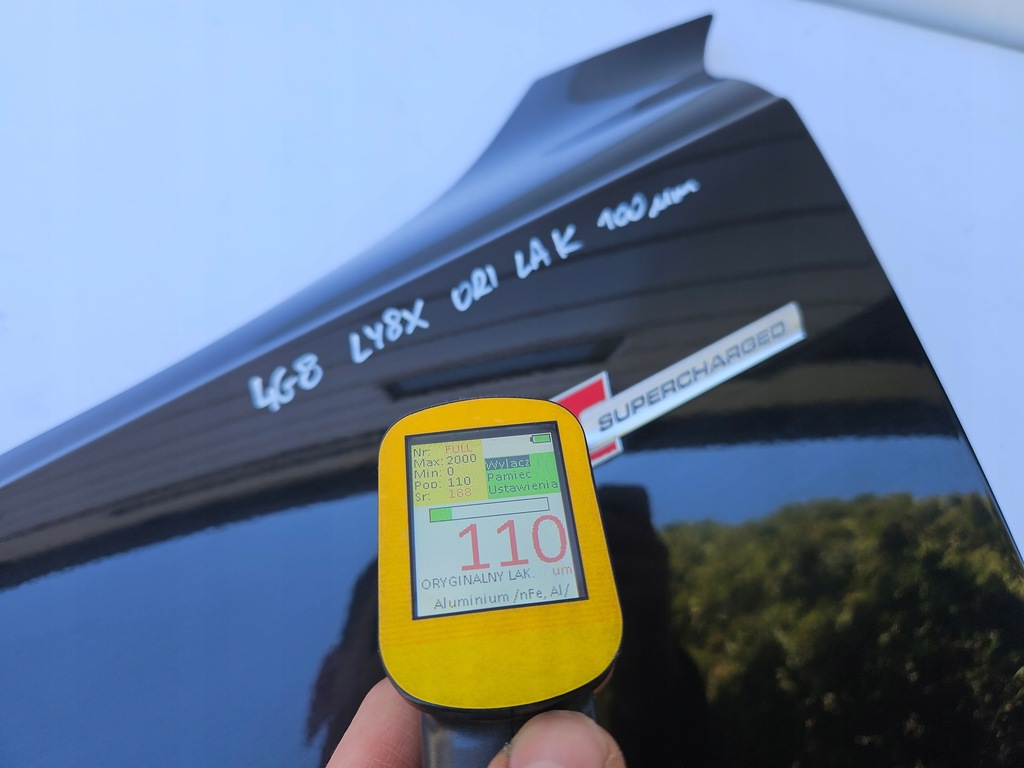 фото №16, Крыло левый передний перед audi a7 c7 4g 11-18 ly8x лак оригинал