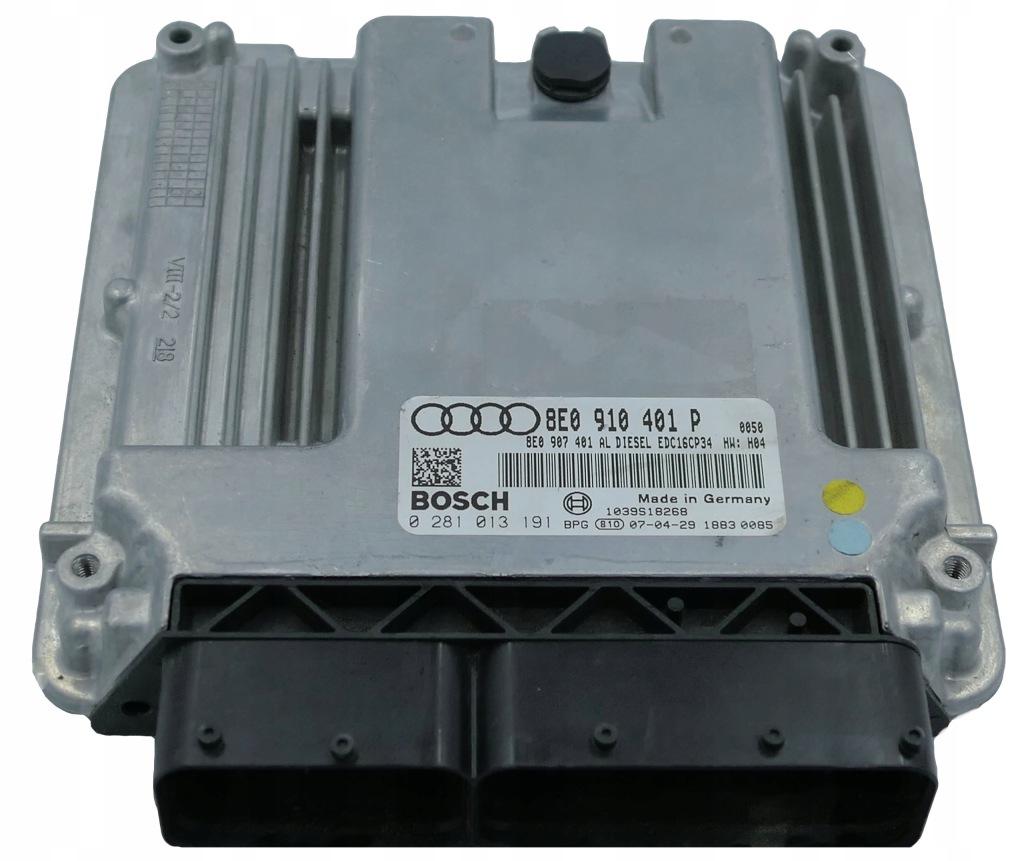 фото №1, Блок управления audi a4 3.0 tdi 0281013191 8e0910401p