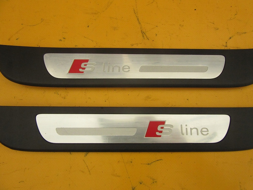 фото №6, Audi a6 c7 s-line накладки накладки пороговые комплект