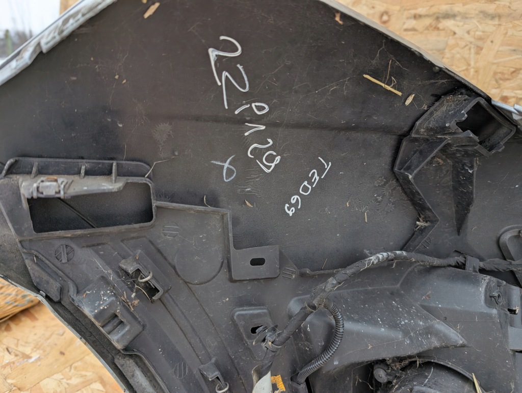 фото №12, Renault scenic iii grand 09-13 бампер передний перед цвет ted69