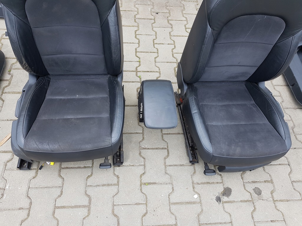 фото №7, Skoda superb ii 08r- sedan сиденья заднее сиденье alcantara