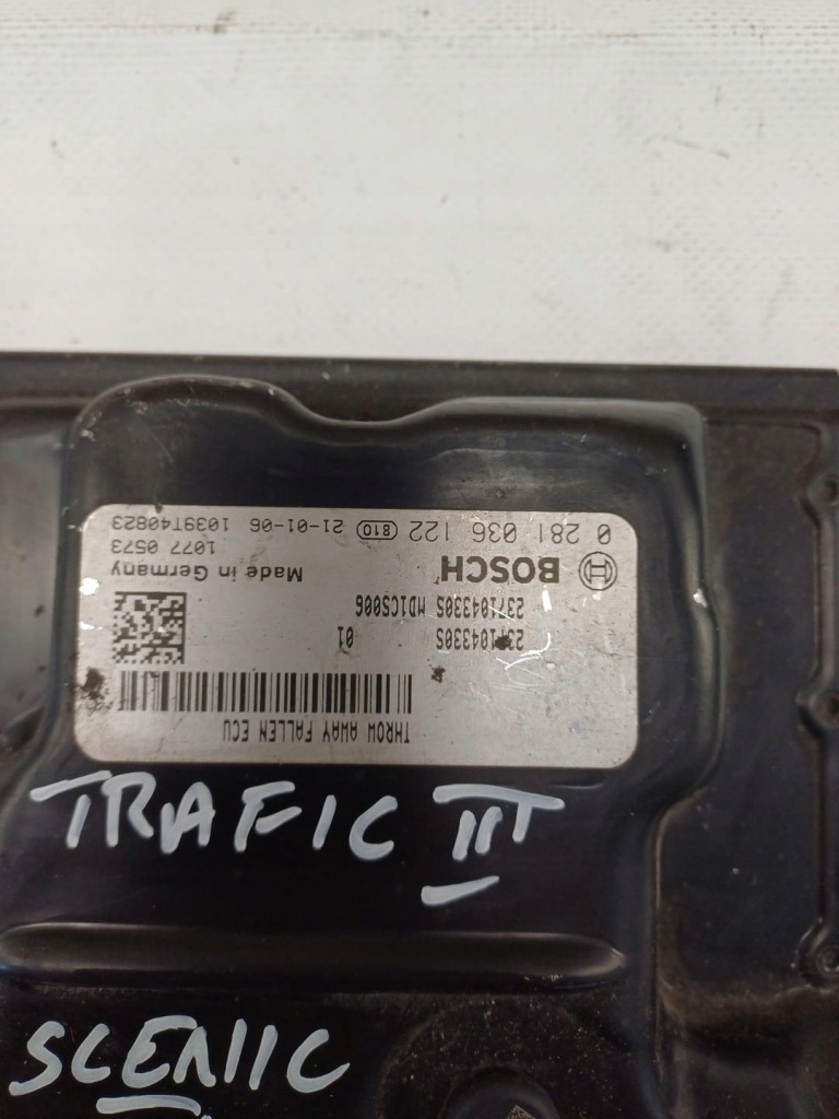 фото №2, Бортовий комп'ютер блок керування двигуна renault trafic iii scenic iv 2.0 dci