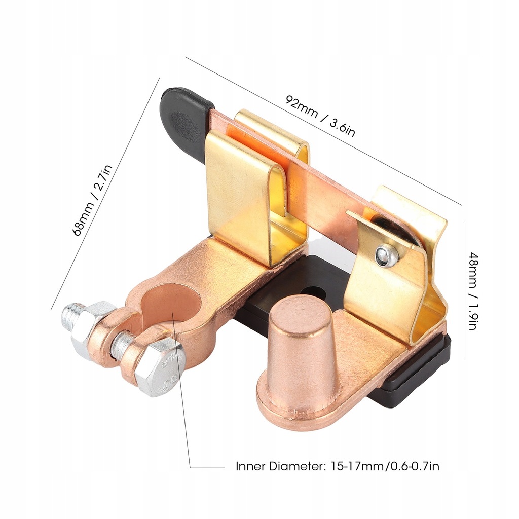 фото №9, 12v 250a odłącznik акумулятор ізолятор верхній