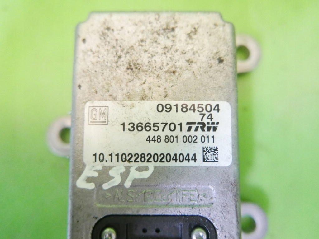фото №2, Модуль датчик датчик esp 09184504 opel vectra c gts 2.2 z22yh