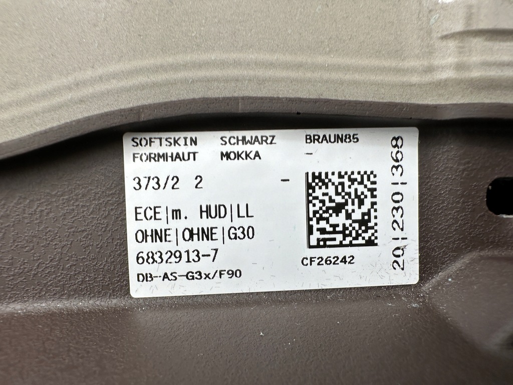 фото №9, Bmw g30 g31 f90 панель приладів приладова панель приладів консоль hud mokka sensatec