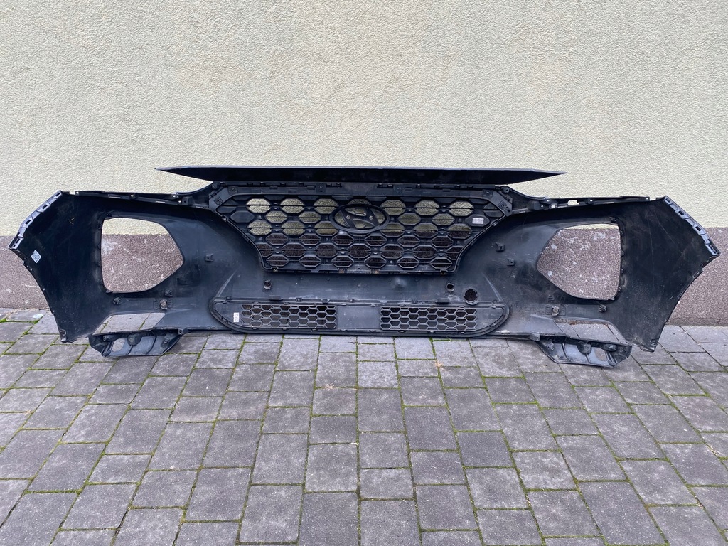 фото №16, Hyundai santa fe iv 18- бампер права лампа балка