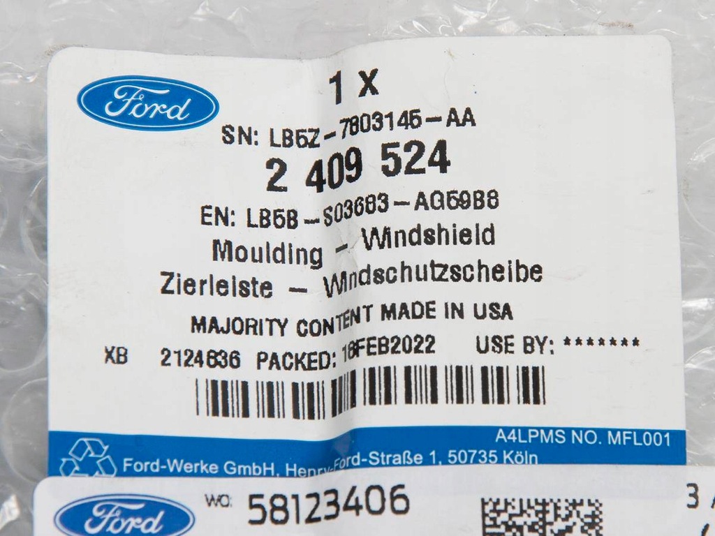 фото №4, Молдинг зовнішня ліва стійка ''a'' explorer 20-