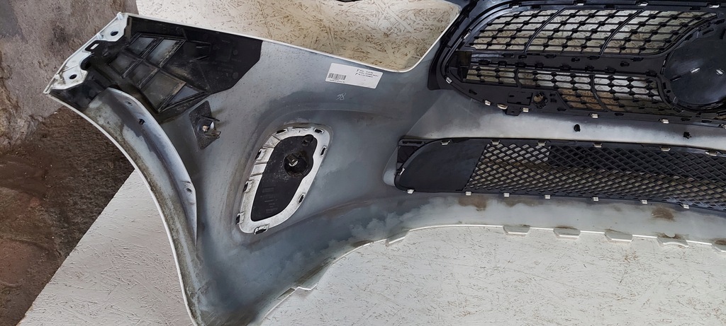 фото №10, Mercedes w177 бампер перед решітка радіатора решітка радіатора ґрати абсорбер датчики