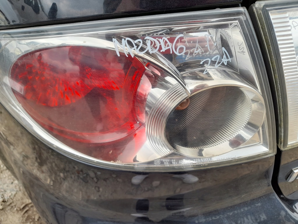 фото №9, Mazda 6 лампа лівий задня ліва задня крила крила