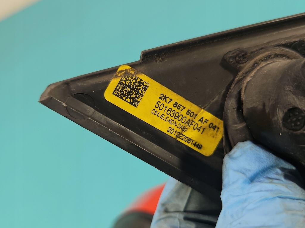 фото №7, Дзеркало ліва 5+1pin 6pin vw caddy iv la7w europa