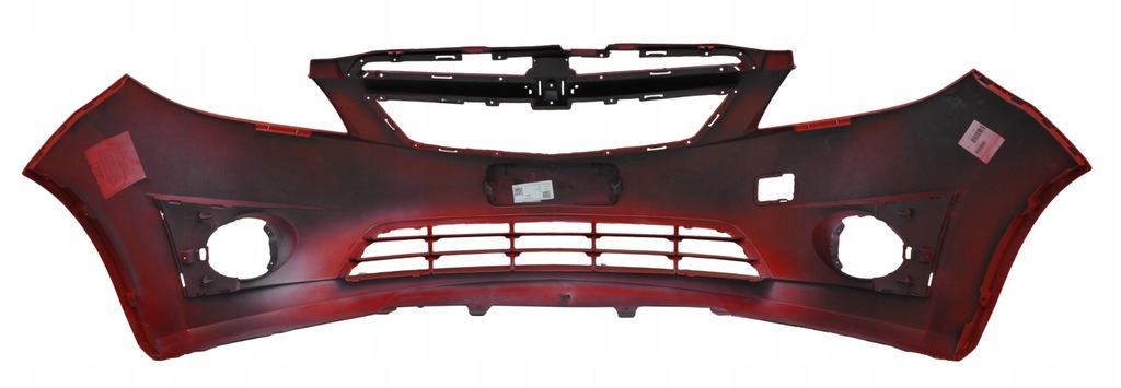 фото №2, Chevrolet spark 2010-2012 бампер перед gge super red rot