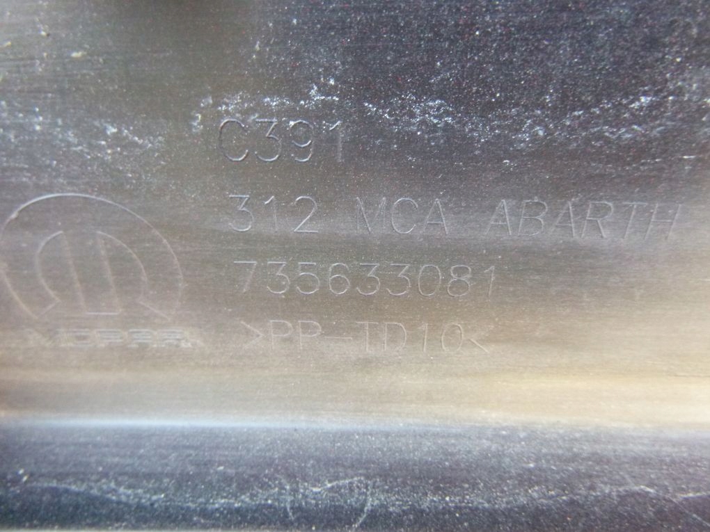 фото №7, Fiat 500 abarth 595 lift бампер задній