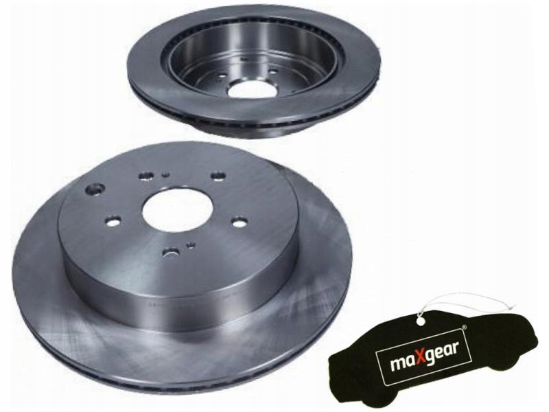 фото №1, Тормозные диски задняя maxgear 19-3344 +ароматизатор