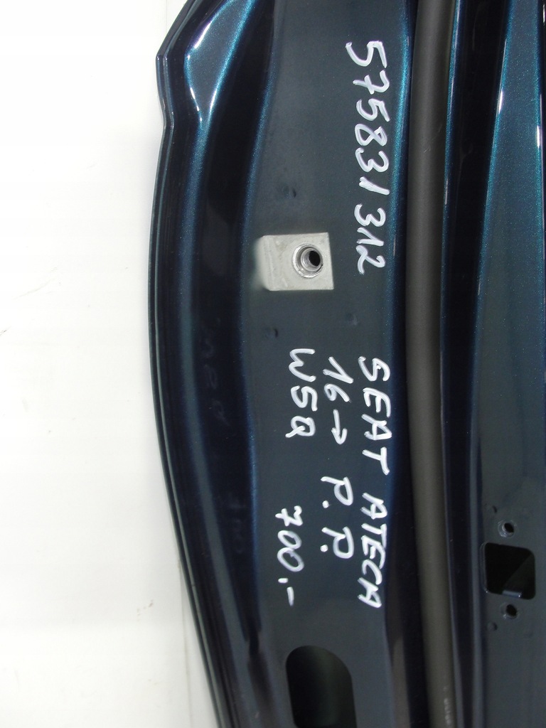 фото №11, Дверь перед правое seat ateca 16-20 575831312 цвет w5q