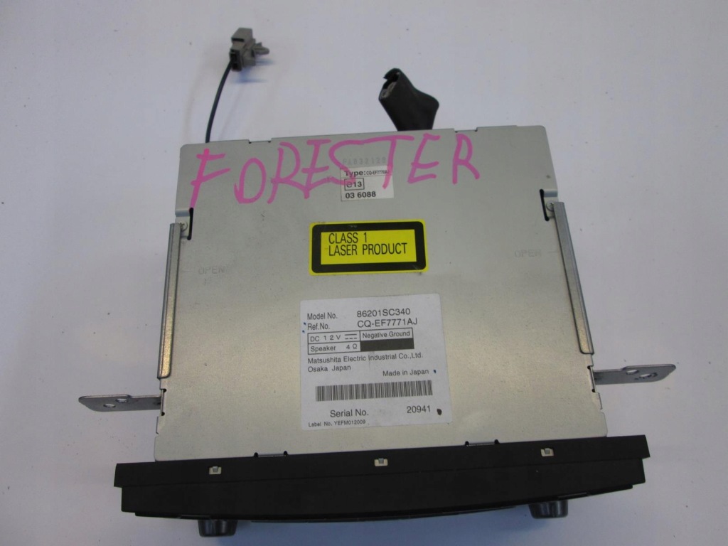 фото №3, Subaru forester iii радио cd чейнджер na 6 дисков