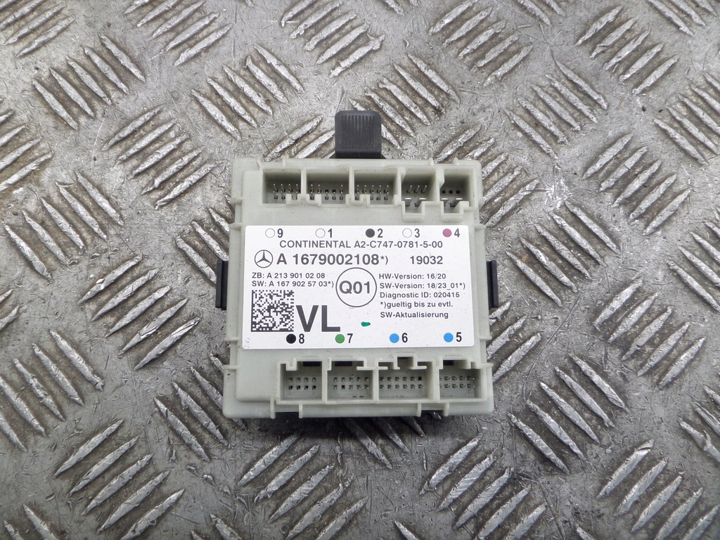 фото №1, Mercedes-benz sprinter w167 w907moduł двері a1679002108