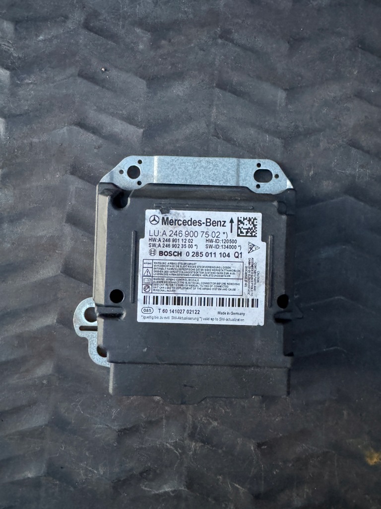 фото №1, Модуль датчик подушок подушка безпеки mercedes b-klasa w246 a2469007502