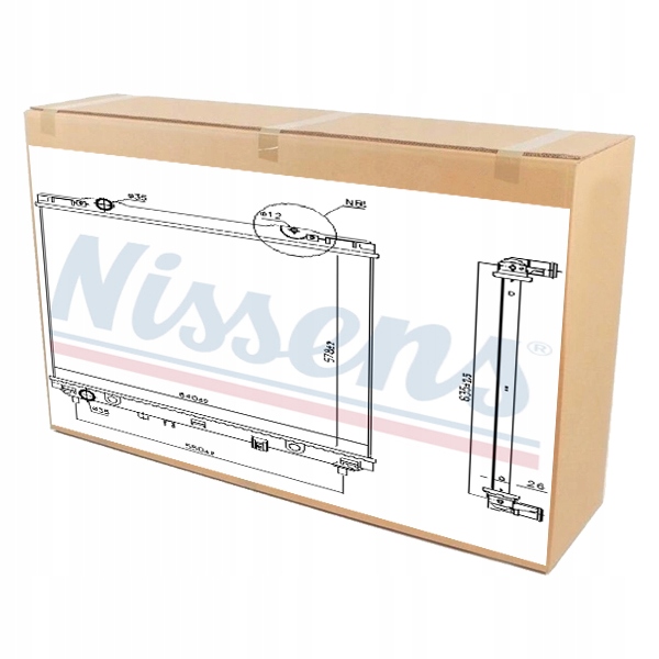 фото №1, Радіатор двигуна wody do kia sorento i 2.4