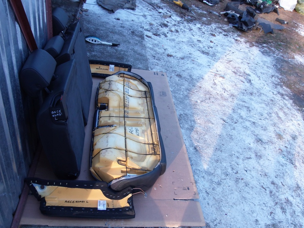 фото №9, Заднее сиденье задняя комплект кожа audi a6 c6 4f5 europa