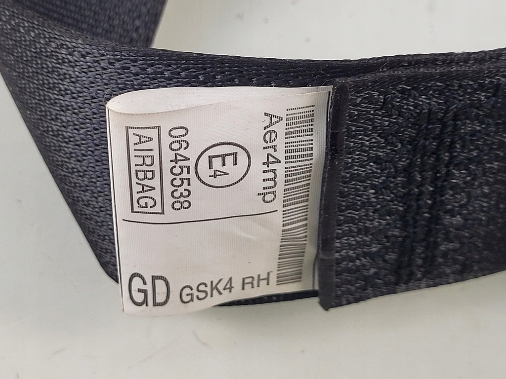 фото №12, Mazda 6 iii gl gj 2gi lift pas безопасности правый перед передний 18r-