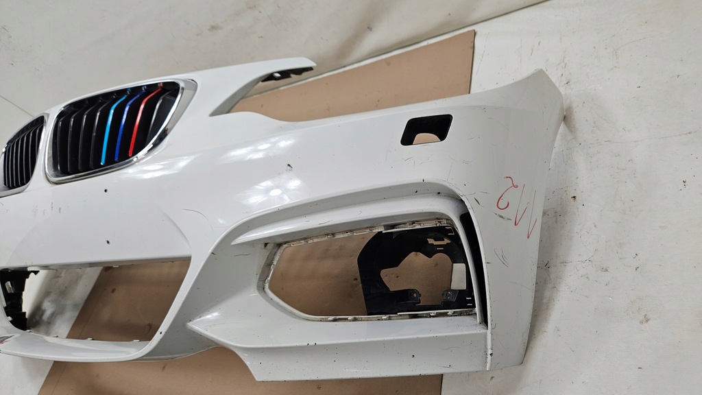 фото №11, Бампер передний решётки радиатора bmw 2 f22 f23 m2 m-pakiet