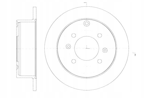 фото №1, Remsa тормозные диски тормозные 2szt hyundai matrix 1.6 fc