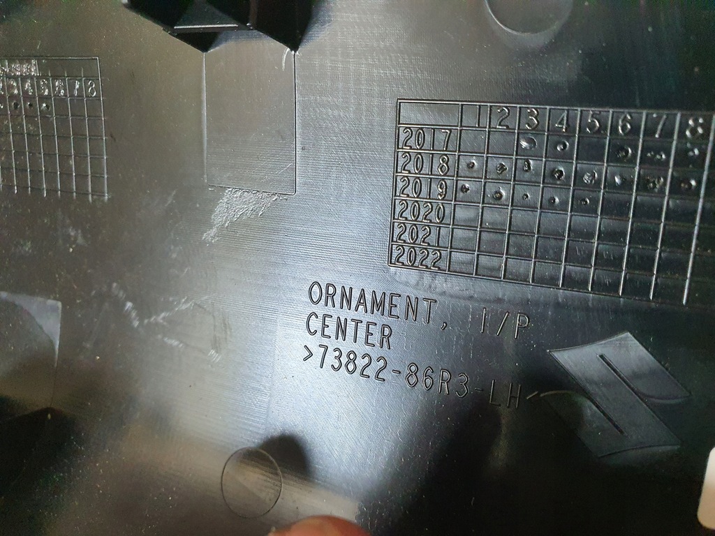 фото №8, Молдинг dekor консоли панели suzuki vitara iii