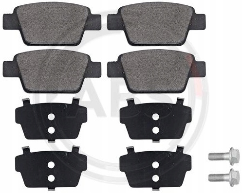 фото №1, Тормозные колодки тормозные задние fiat bravo ii 2006-