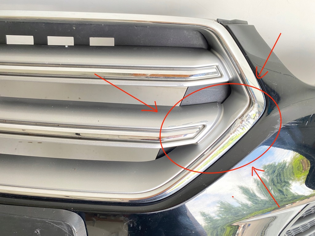 Бампер перед передний ford escape kuga 2 mk2 рестайлинг  2016- Недорого