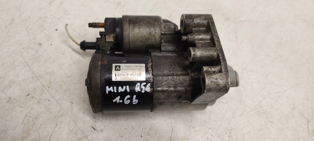 Стартер mini r56 1,6 vti Оригинал