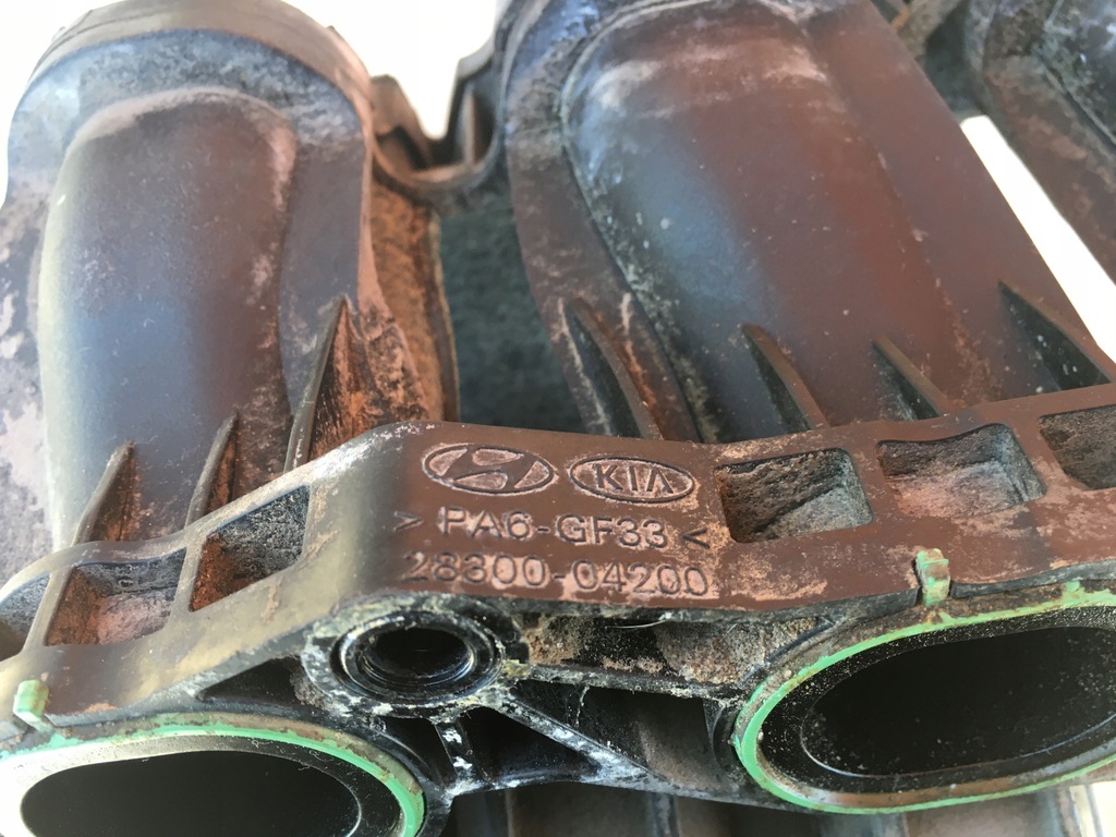 фото №7, Kia picanto ii 11-17 1.0 бензин g3la колектор всмоктуючий