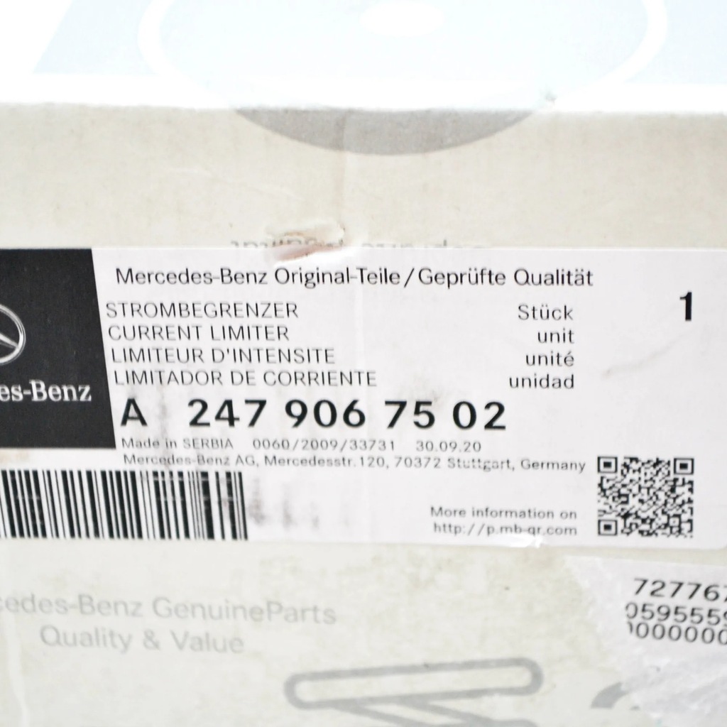 фото №7, Mb a w177 обмежувач трубка позитивний акумулятор a2479067502