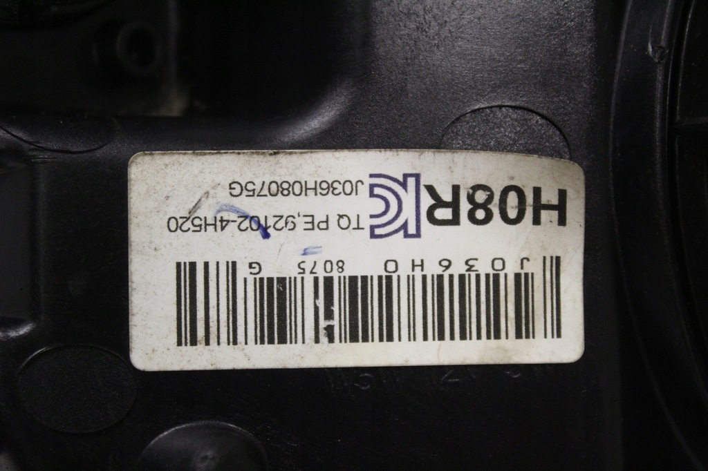 фото №6, Лампа правая перед hyundai i800 h1 iload cała